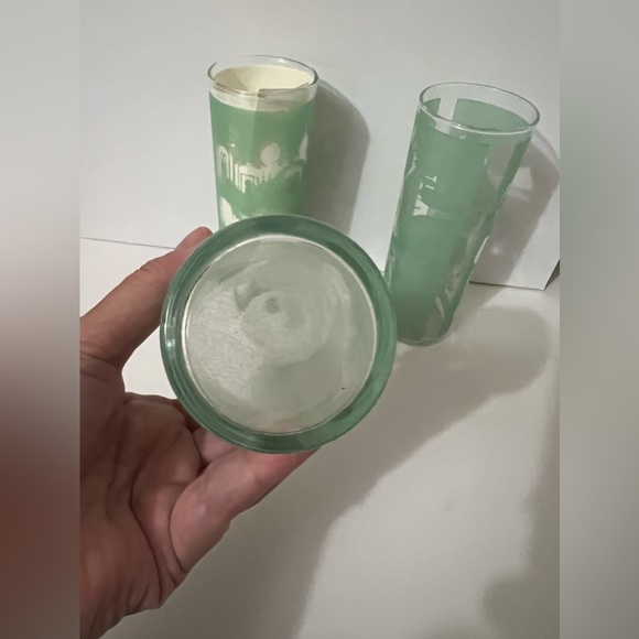 Set of 3 Dominion Glass Highball Tumblers with Belly Dancer and Snake Charmer - Picture 6 of 12